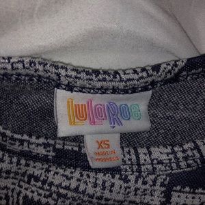 LuLaRoe purple print dress